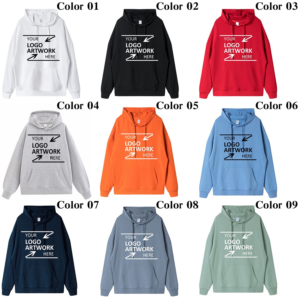 300g High Quality Men's Hoodies Halloween Theme Unisex Pullover Sweatshirt Custom Artwork and Logo Comfortable Loose Fit