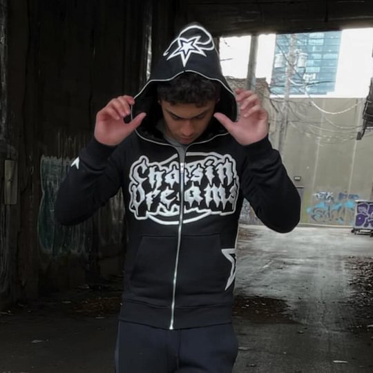 Custom Private Label Custom Wholesale 100% Cotton Premium 3D Puff Print Full Zip Up Hoodie