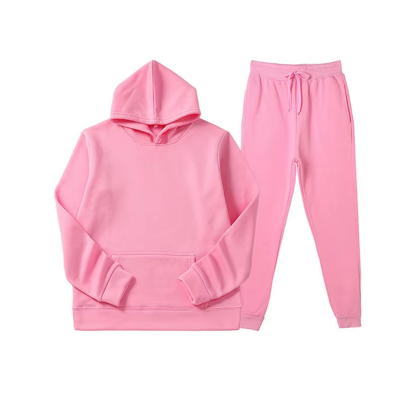 Customized Logo Men's Hoodies & Sweatshirts New Solid Color Puloever Casual Sweatshirt Unisex Plus Size Featuring Sets