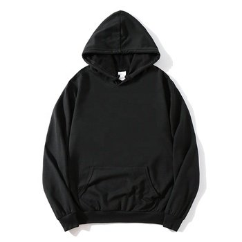 Supplies Wholesale Plus Size Men'S Hoodies Organic Cotton Sweatshirts Unisex Hoodie Custom Thick Embroidery Hoodie