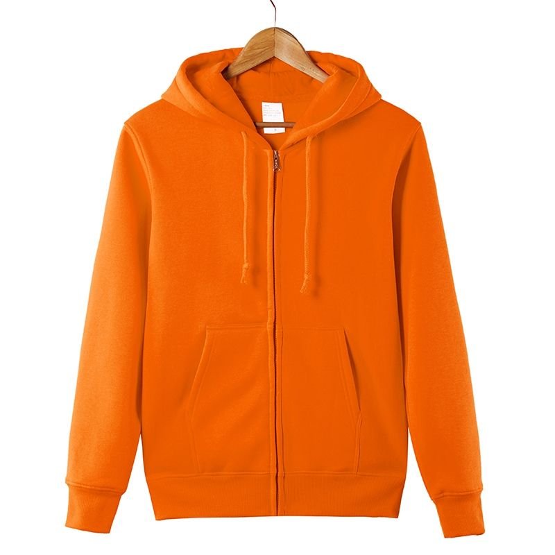 Hot selling 2023 New high quality Wholesale Custom Logo Printing Cotton Plain Zipper Hoodie Mens Zip Up Hoodie