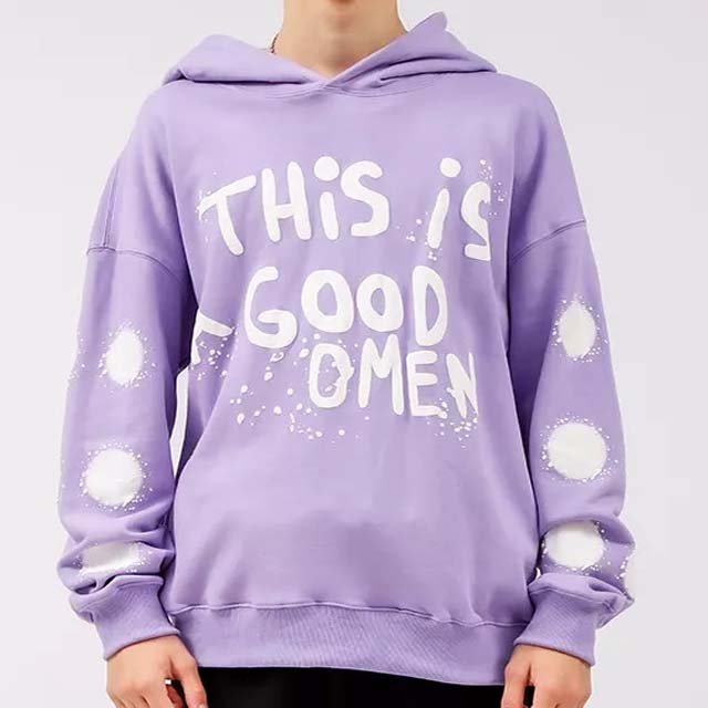Hoodies For Women Fashion Custom Dropped Shoulder Skeleton Hoodie Street Wear tech work