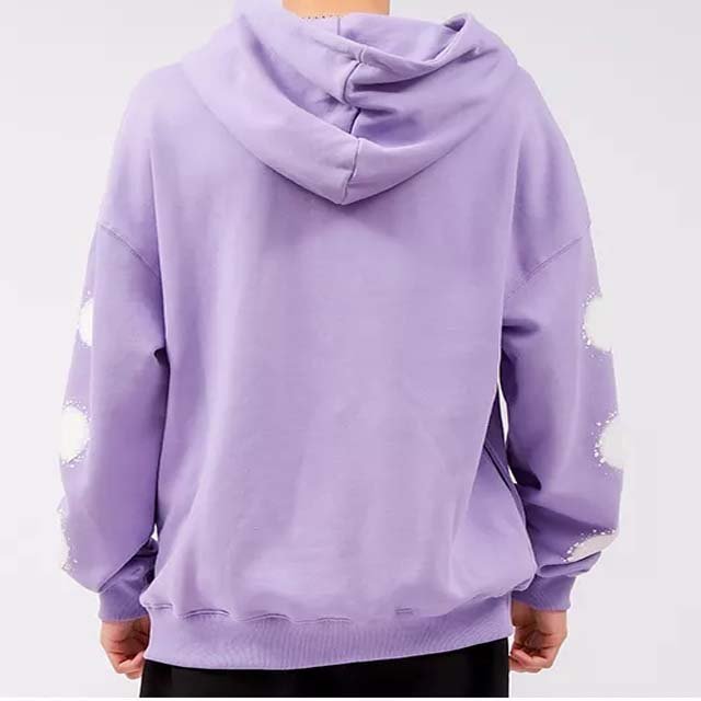 Hoodies For Women Fashion Custom Dropped Shoulder Skeleton Hoodie Street Wear tech work