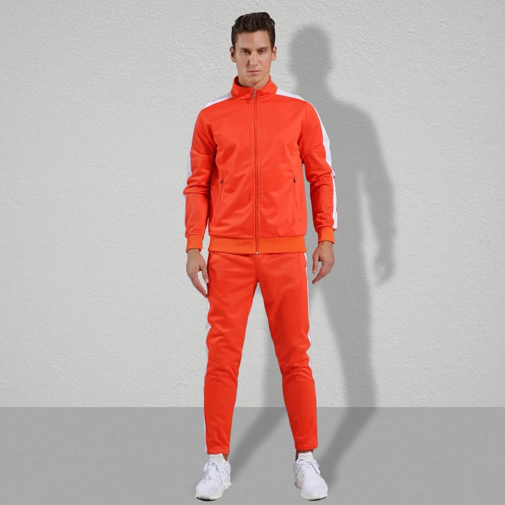 men sweatsuit sets jogging track suit custom tracksuits for men Wholesale custom logo men's hoodies