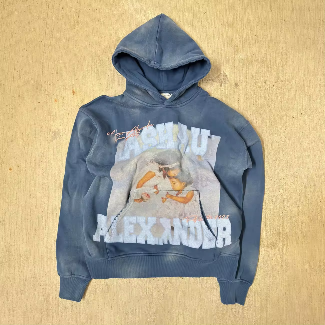 Wholesale Hoodies 100% Cotton Heavy Weight French Terry Custom Logo screen printing Oversize vintage