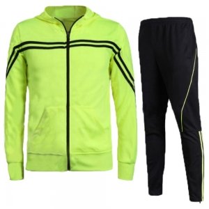 Wholesale Quality Men's Clothing Pullover Stripe Hoodies Jogging Sweatsuit Turkey Winter Two Piece Tracksuit For Men