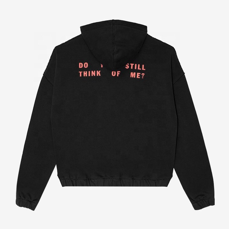 DEC Oem Customized Unisex Hoodies Hight Quality 100% Cotton Plain Pullover Oversized Men's Hoodie Heat Map Print Custom Logo