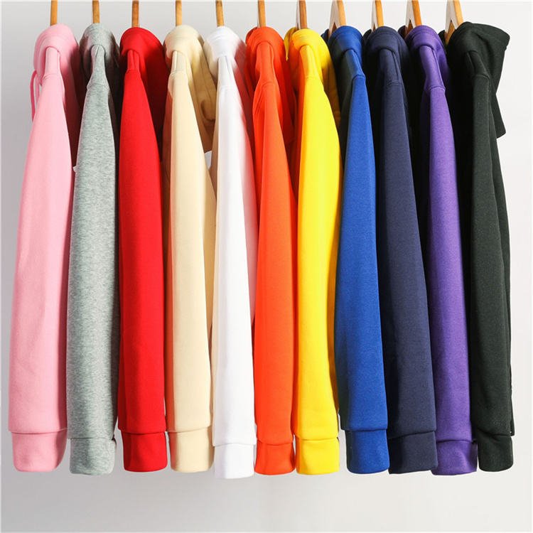 Custom Plus Size Sweatshirt Cotton Long Sleeve Polyester Printed Pullover Bulk Oversized Men's Hoodies Set