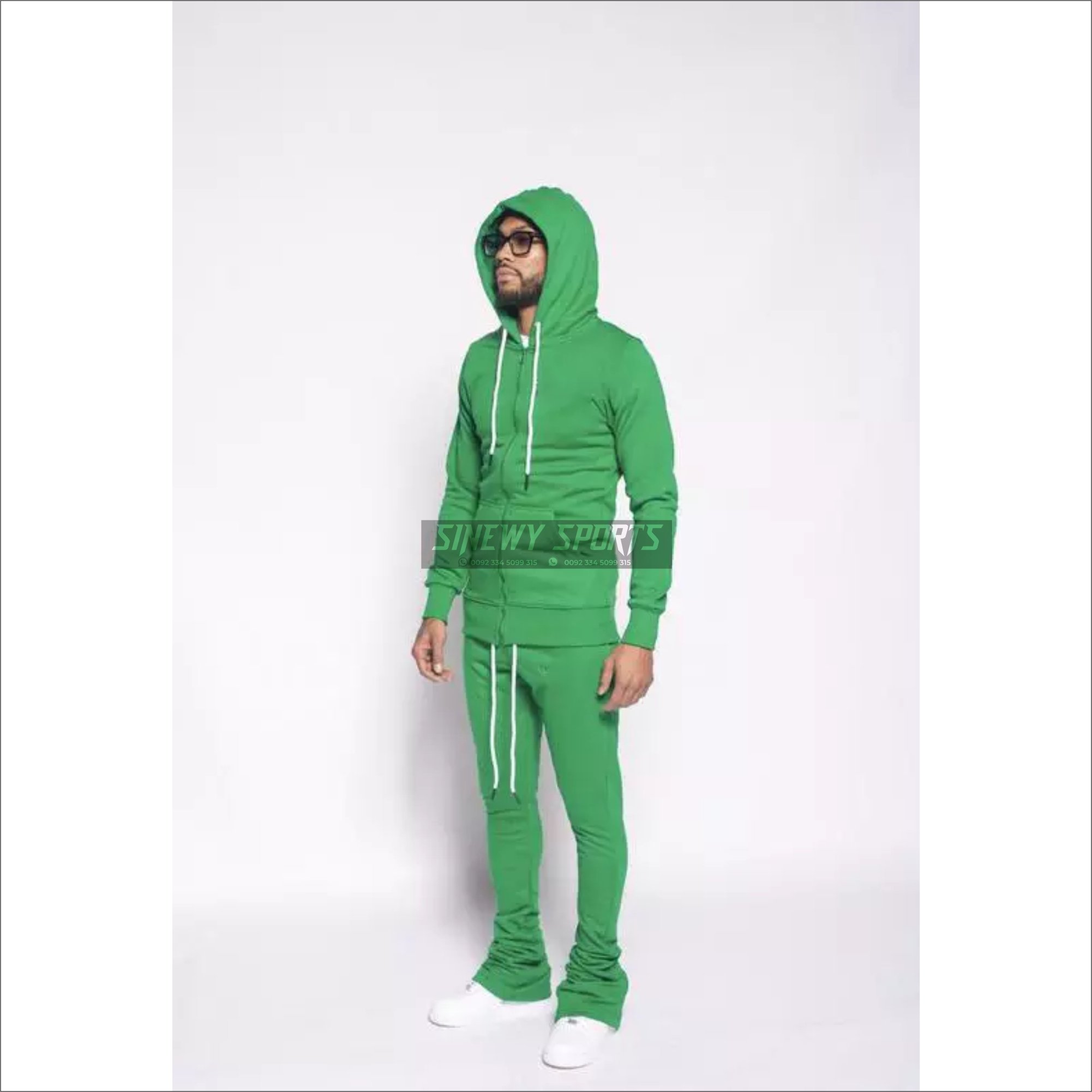 Plus Size Custom embroidery team sweatsuit vendors jogger sweatsuits men's casual tracksuit fleece sweatsuits with hoodie