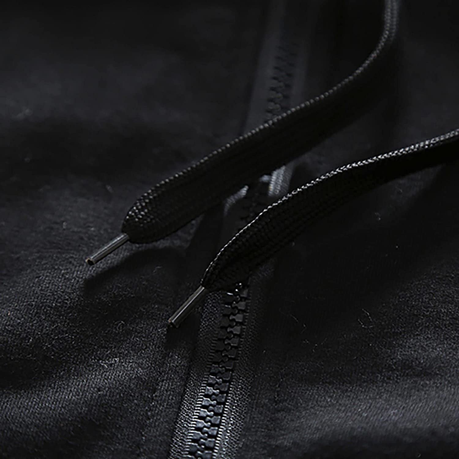 Wholesale High Quality Winter Warm Custom Logo Zip-up Thick Fleece Men Heavy Sherpa Faux Fur Lined Hoodie
