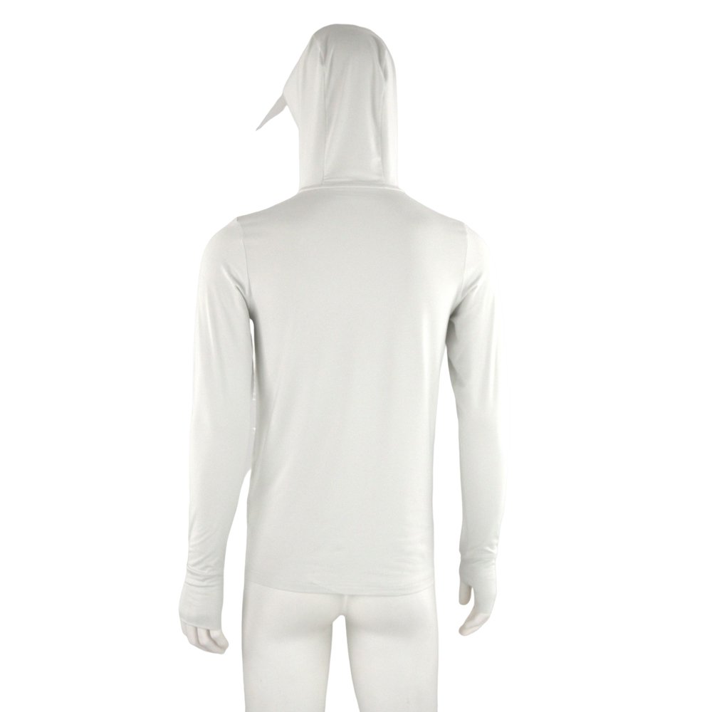 Eco-friendly bamboo poly UPF50 Fish Men's Hoodies