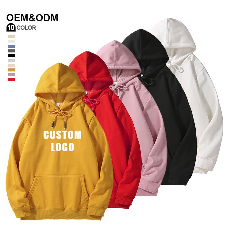 Cotton warmth autumn winter pullover hoodies men's sport casual hooded sweatshirts with fleece