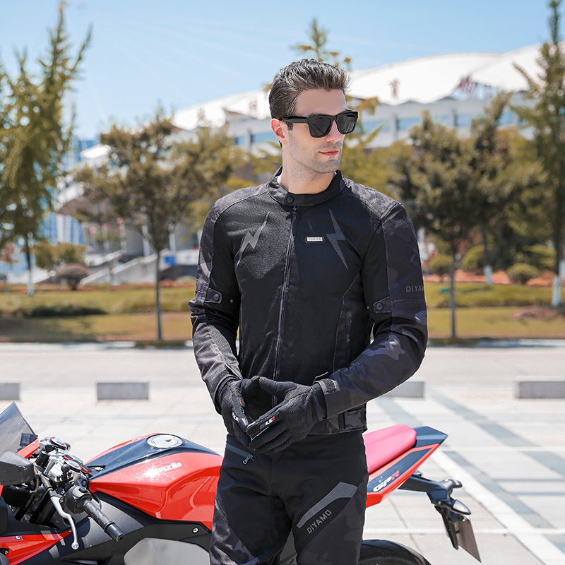 New Outdoor Protective Gear Motorcycle Jacket Men's Motorcycle CE Protection Soft Shell Tactical Jacket Hoodie