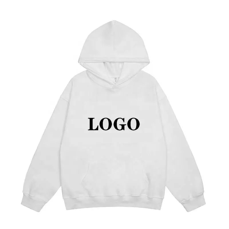 Wholesale Streetwear Men's Hoodie&Sweatshirt Heavyweight Oversized Hoodie High Quality Plus Size Unisex Blank Hoodie