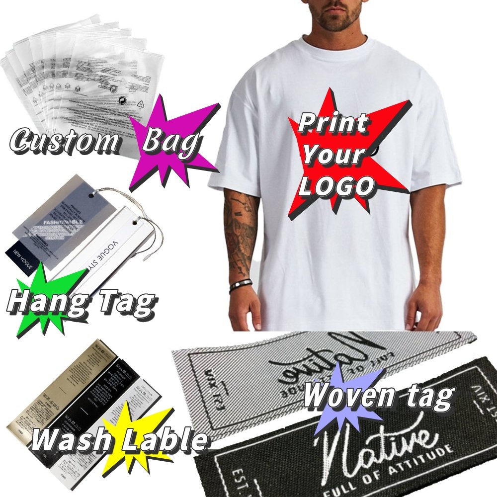 Plain dyed 280g wholesale pro club men's t-shirts blank custom t shirt heavy weight white cotton tshirt for men