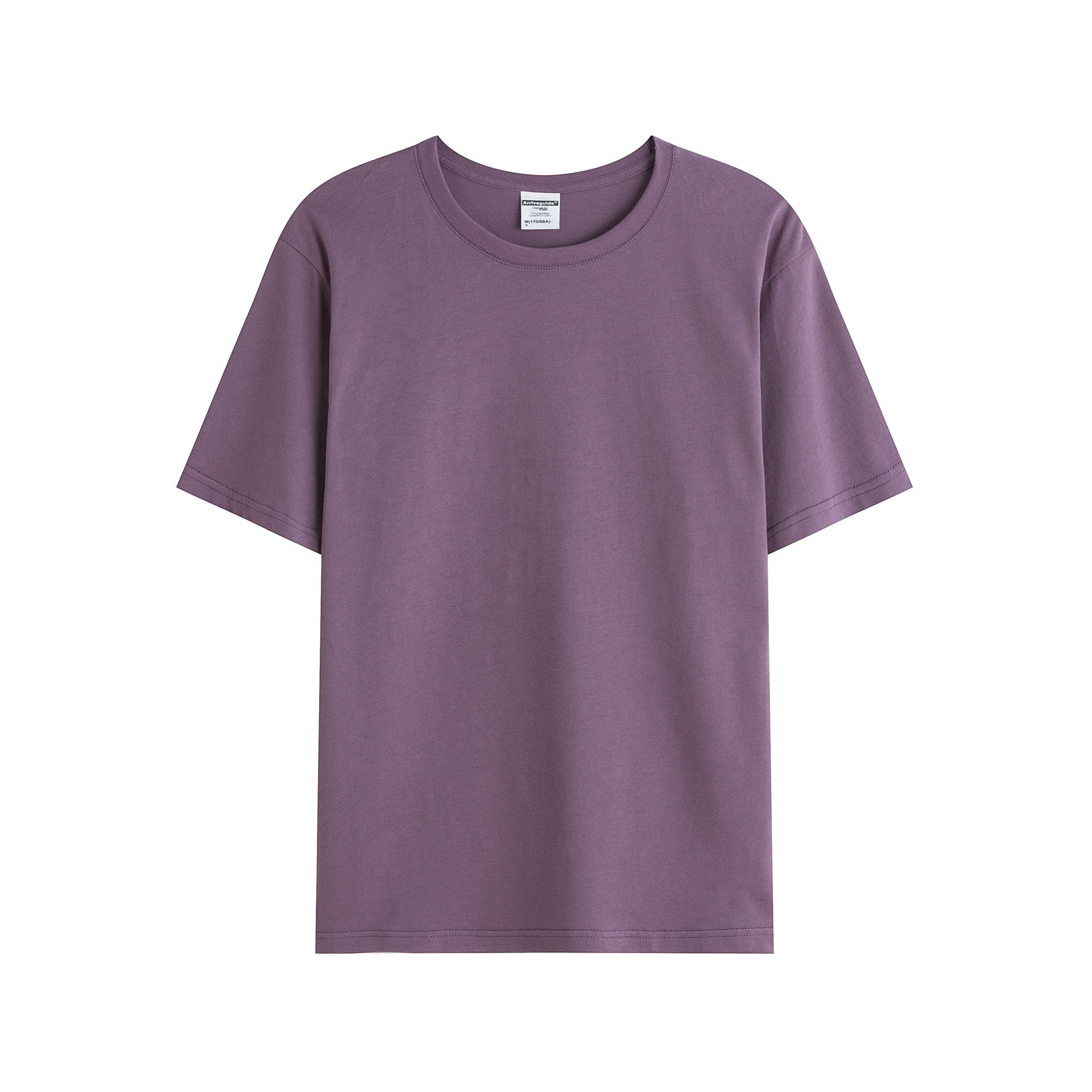 Summer Bulk Sublimation Custom Logo T Shirt Men'S Blank Round Neck Plain Premium 100% Cotton Good Omens Men'S T Shirt
