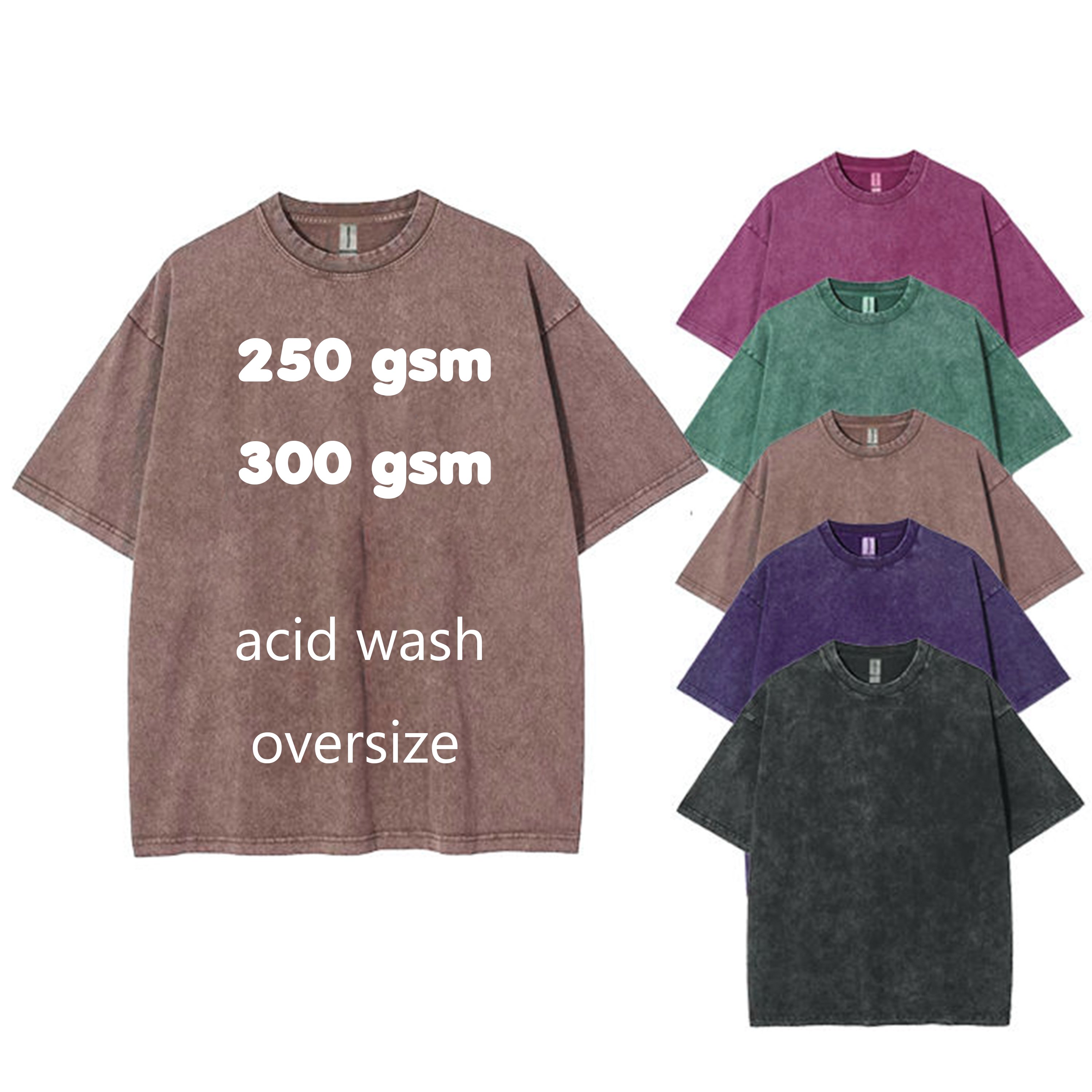 100% Cotton Blank Oversized T Shirt Custom Logo Printing Plus Size Men's T-shirts Round O Neck Summer Vintage Tees Men T Shirts
