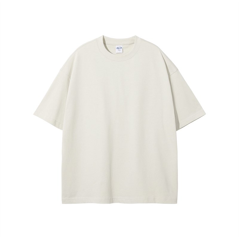 Custom Logo High Quality 100% Cotton 275 GSM Blank Heavyweight Oversized T Shirt Printing Men's T-shirts For Men