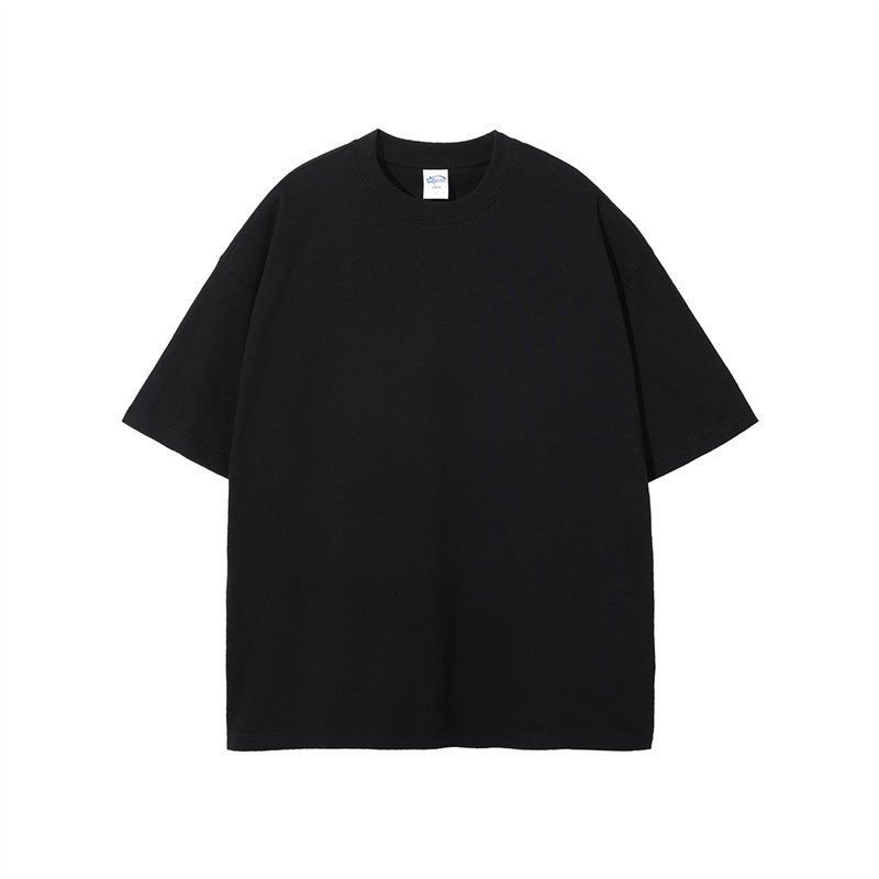 Custom Logo High Quality 100% Cotton 275 GSM Blank Heavyweight Oversized T Shirt Printing Men's T-shirts For Men