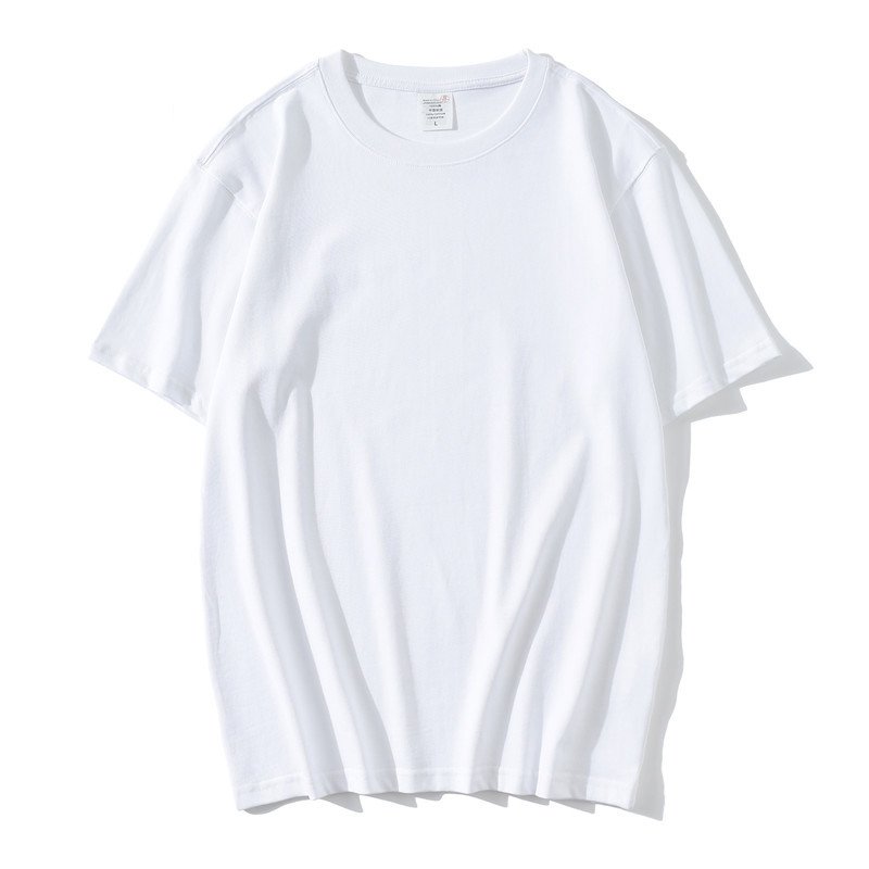 custom t shirts your own brand heavy cotton t shirt unisex regular fit blank printed logo 180 200 gsm 220 240 280 high quality