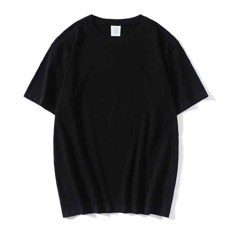 custom t shirts your own brand heavy cotton t shirt unisex regular fit blank printed logo 180 200 gsm 220 240 280 high quality