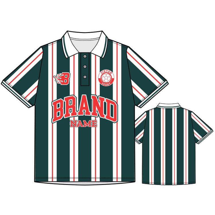 Men's Casual Durable Rugby Polo Shirts Sportswear Maillot De Football t-shirts Custom Sublimation Club Retro Soccer Jersey