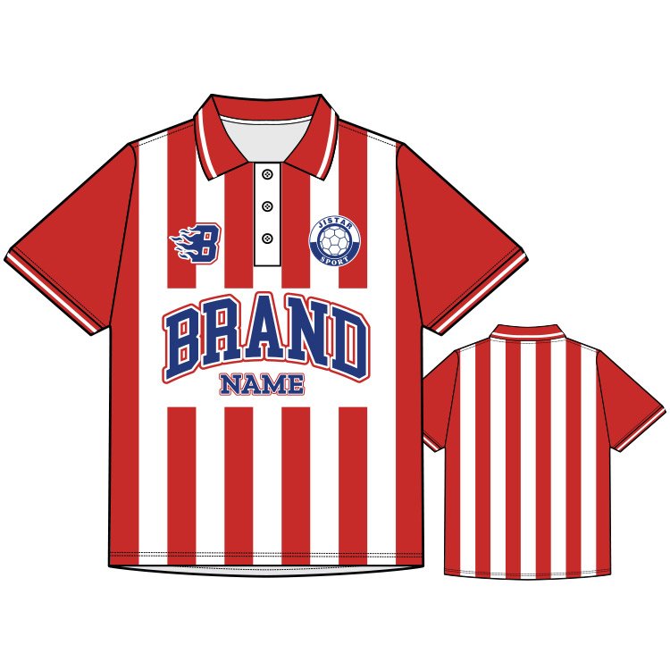 Men's Casual Durable Rugby Polo Shirts Sportswear Maillot De Football t-shirts Custom Sublimation Club Retro Soccer Jersey
