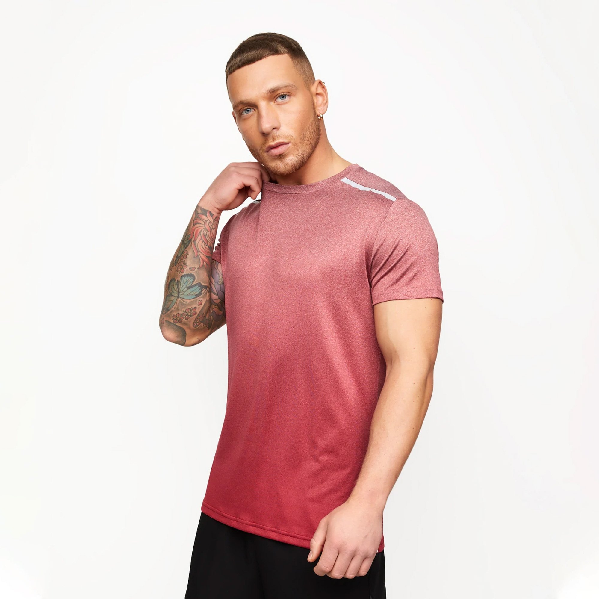 250g Heavy Batik Solid Color Customized Loose Short Sleeves Tshirt 100% Cotton Vintage Men T Shirt