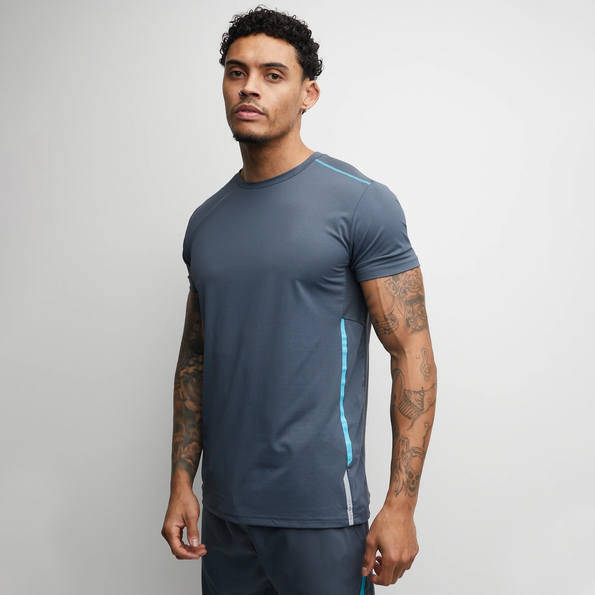 250g Heavy Batik Solid Color Customized Loose Short Sleeves Tshirt 100% Cotton Vintage Men T Shirt