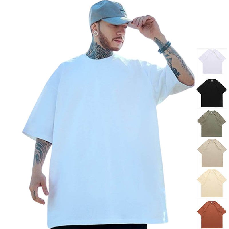 shirt manufacturer cotton men's shirts and Printing Applique Embroidery oversized t shirt men's t-shirts