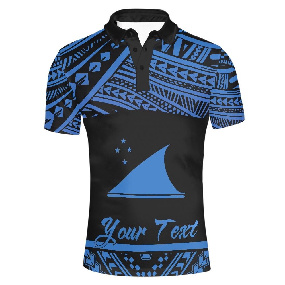 Factory Wholesale Polynesia Tattoo POLO Shirt Summer Fashion Breathable Men Short Sleeve Print On Demand Lightweight Button Top