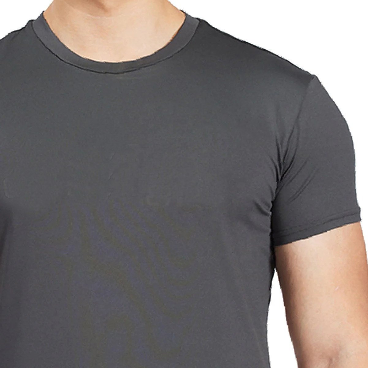 T Shirt Round neck Poly Elastane Fitness Split T Shirt Men Best Sell Custom Gym T-shirt Fitness Wear Men's Yaga Wear Training We