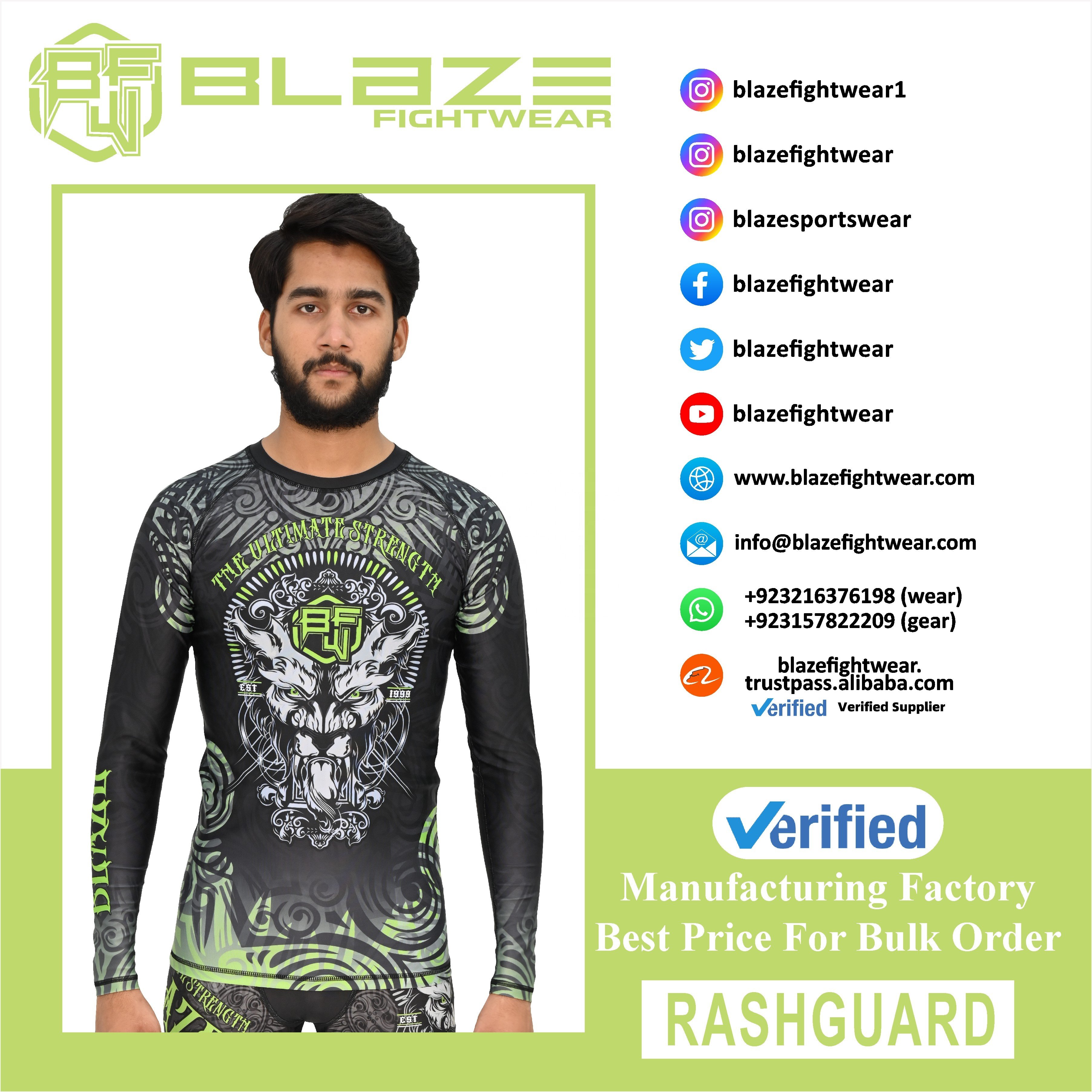 High Quality Custom Logo Jiu Jitsu T-Shirt Men's Long Sleeve Fitness & Swimming Tops Breathable and Wholesale Printed