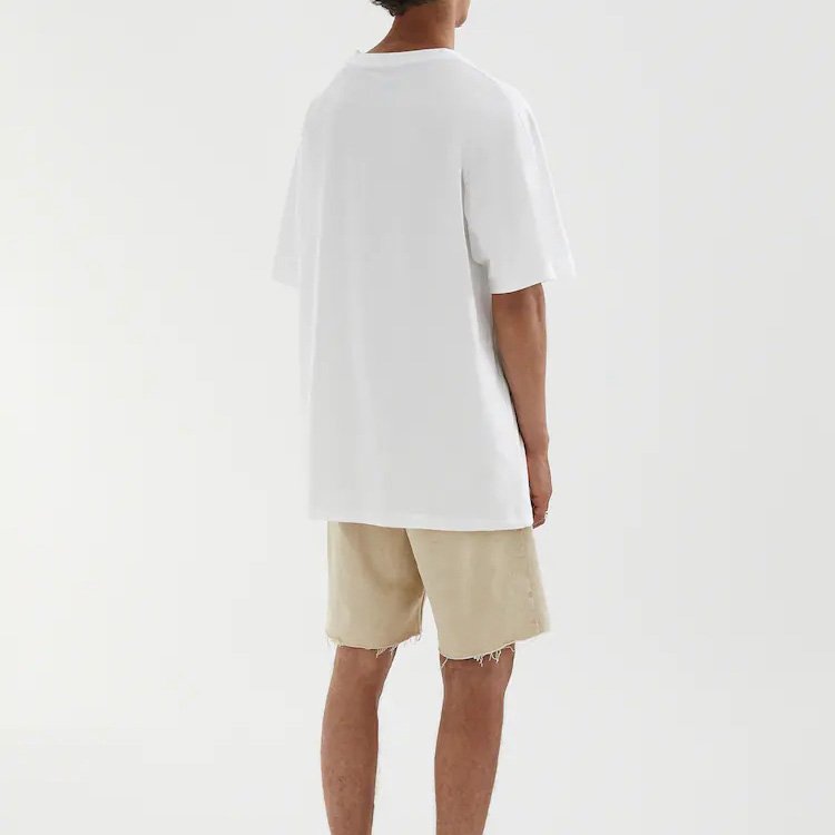 China Supplier Plain Color Oversize Fit Embroidery Men's T-shirts