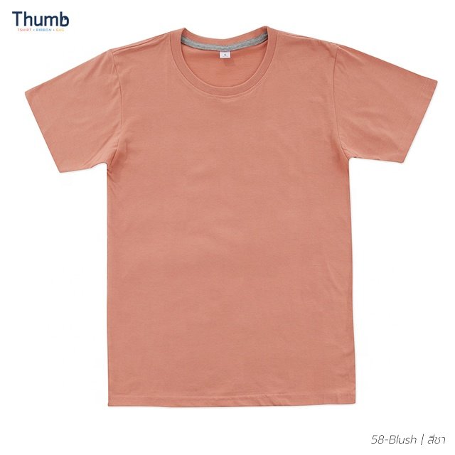 High Quality Clothing of Plain 100% Cotton T Shirts for Men and Women Design Short Sleeve for Daily use Made in Thailand