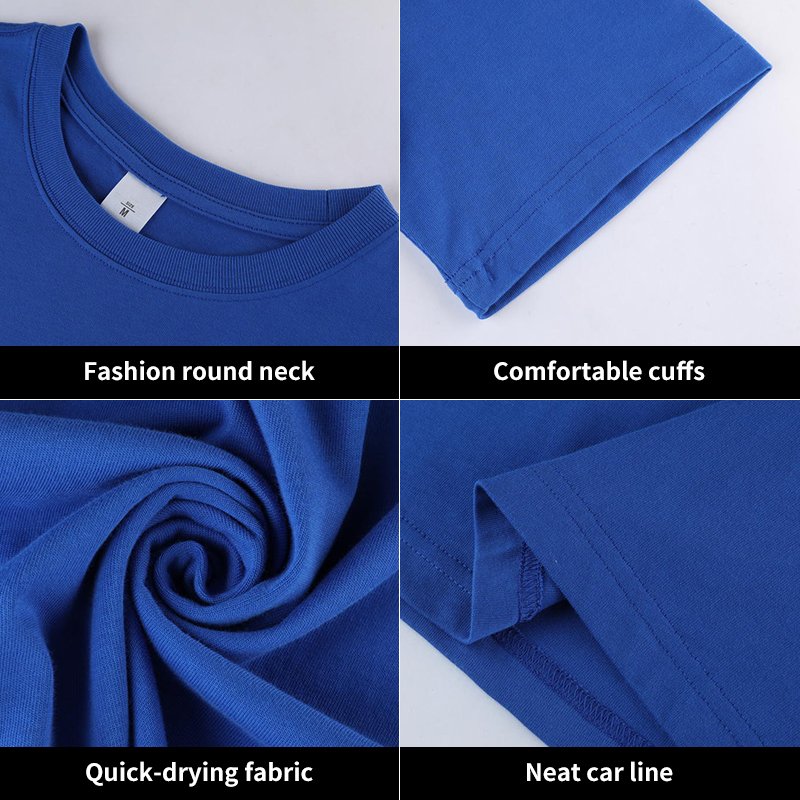 US Size Heavyweight 280g 100% Cotton Oversized Printed Embroidered Plain Tee men's custom t shirt