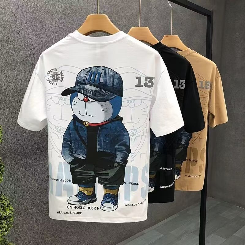 Wholesale Custom Brand Men'S T-Shirts 100%Cotton Graphic Tshirt Printing Custom Brand Men'S T-Shirts