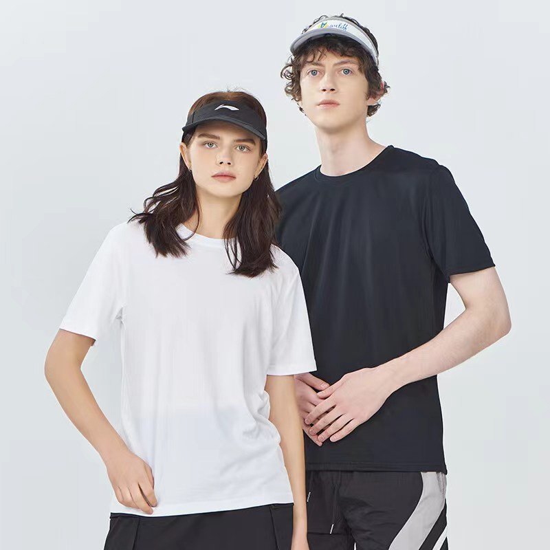 Wholesale Customized Unisex Printed Heavyweight Black High Quality Plain Bamboo Cotton Polyester Oversize Sublimation T-Shirt