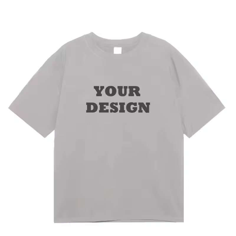 OEM Brand Logo Custom High Quality 100% Cotton T Shirts Oversized men's t-shirts For Men
