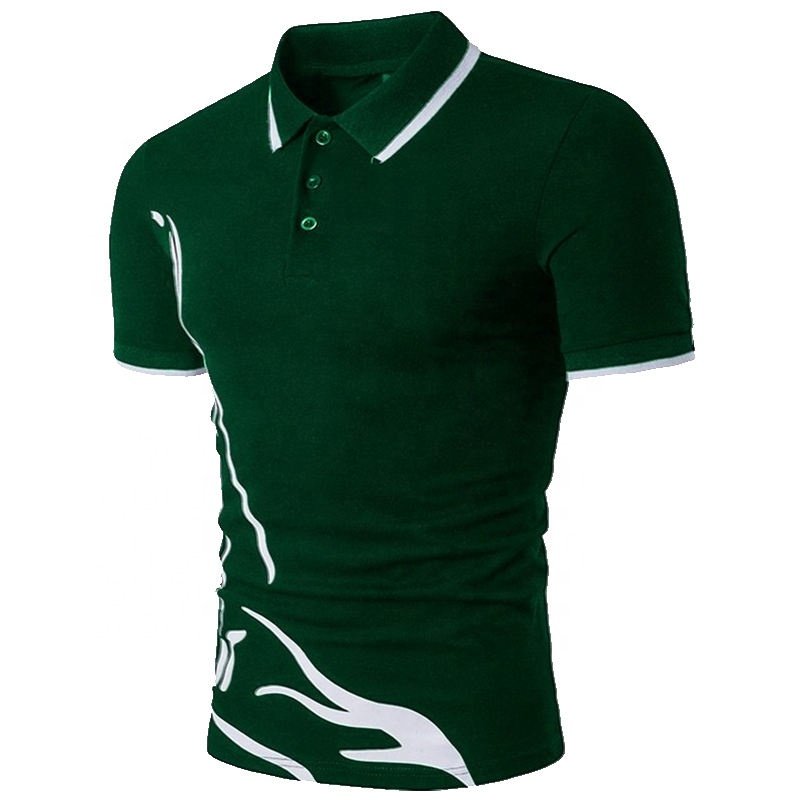Top Quality Men Polo T-shirts Casual Short Sleeve Men's T Shirt 100% Cotton New Design Men Polo T-Shirts