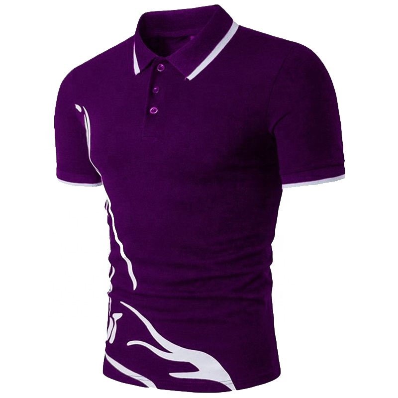Top Quality Men Polo T-shirts Casual Short Sleeve Men's T Shirt 100% Cotton New Design Men Polo T-Shirts