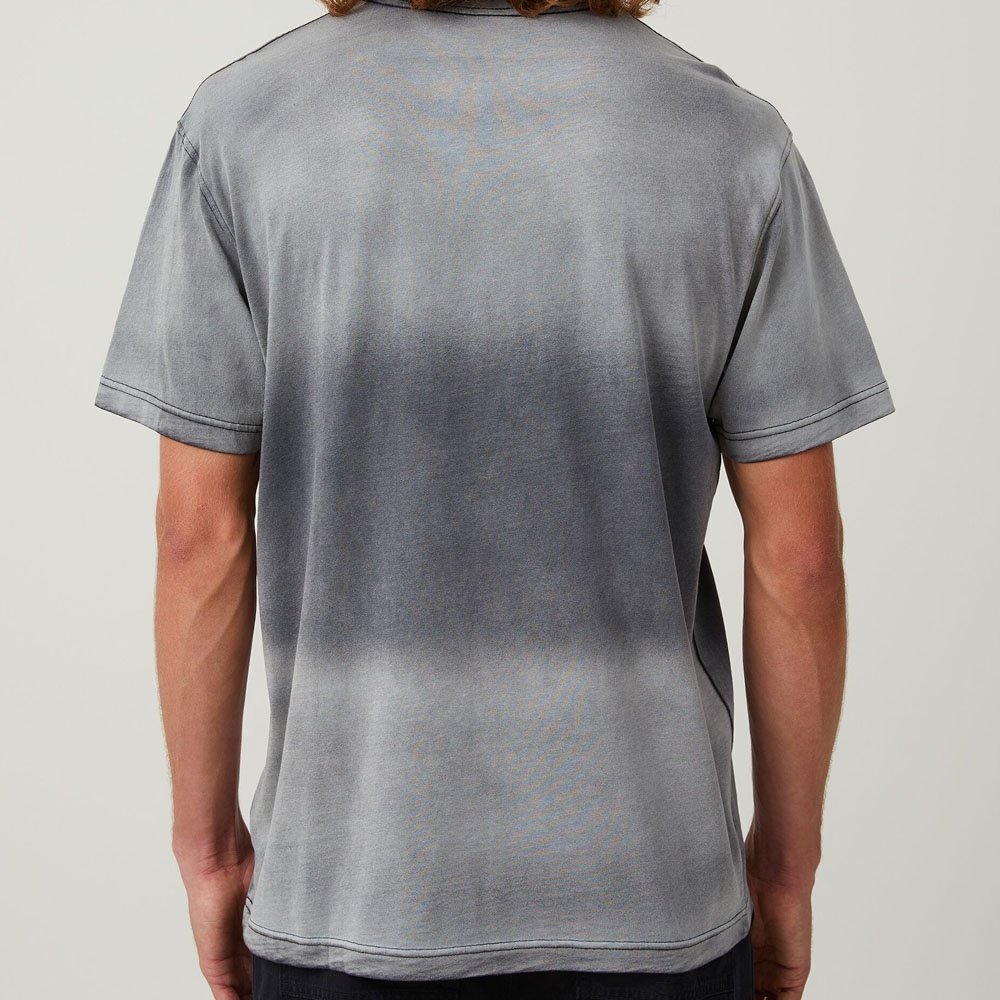 Summer 2024 Sun Faded Wash men's streetwear acid wash men t shirt new blank Shotsleeve t shirt men clothing Acid Wash