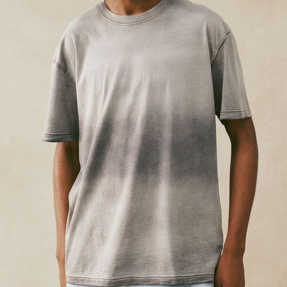 Summer 2024 Sun Faded Wash men's streetwear acid wash men t shirt new blank Shotsleeve t shirt men clothing Acid Wash