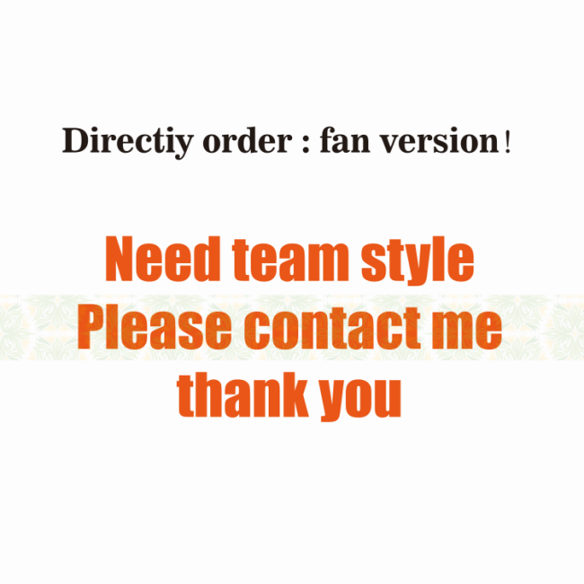 23 24 Away men's shirts Breathable shirts, football shirts for men's club orange men's and children's T-shirts
