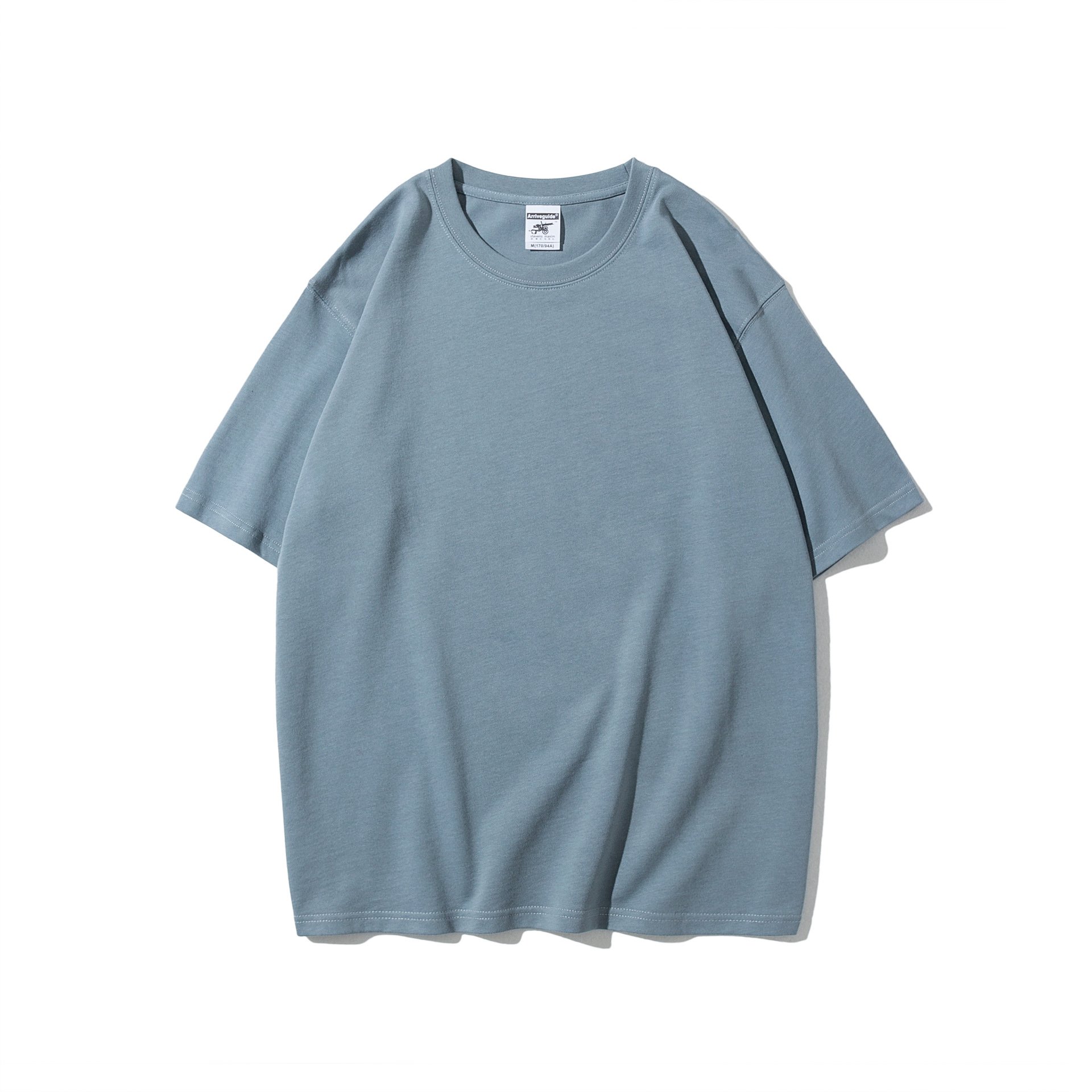 Custom 100% Heavy Weight Cotton T-shirt Print Logo&Painting Seldefined High Quality Oversize Drop Shoulder Men's T-shirt 280G