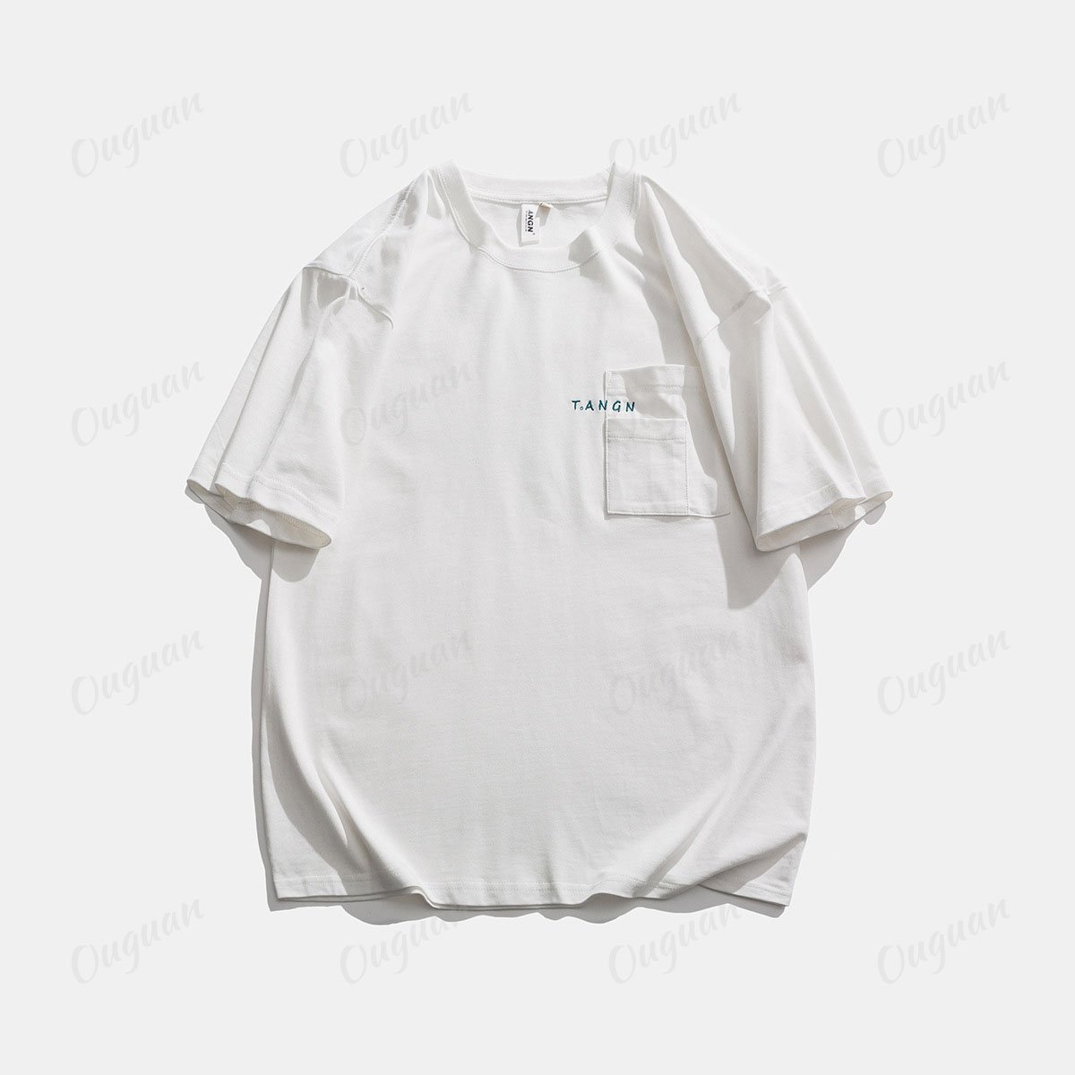 Wholesale Cheaper Camiseta Overstock Bulk Tshirts Casual Mixed Promotional Products Digital Print Random Loose Men's T Shirts