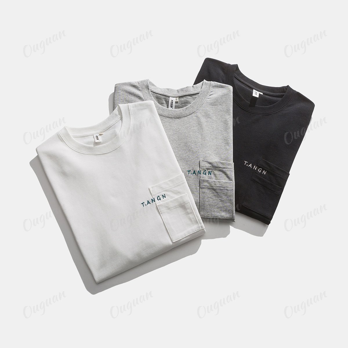 Wholesale Cheaper Camiseta Overstock Bulk Tshirts Casual Mixed Promotional Products Digital Print Random Loose Men's T Shirts