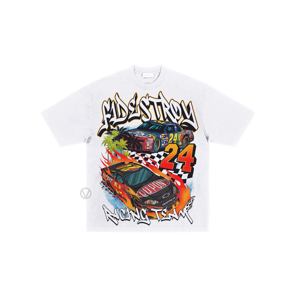 300g Heavy T-shirt Clothes High Street Ins Short Sleeves West Coast Original Loose Men Summer Custom Brand T Shirts for Men