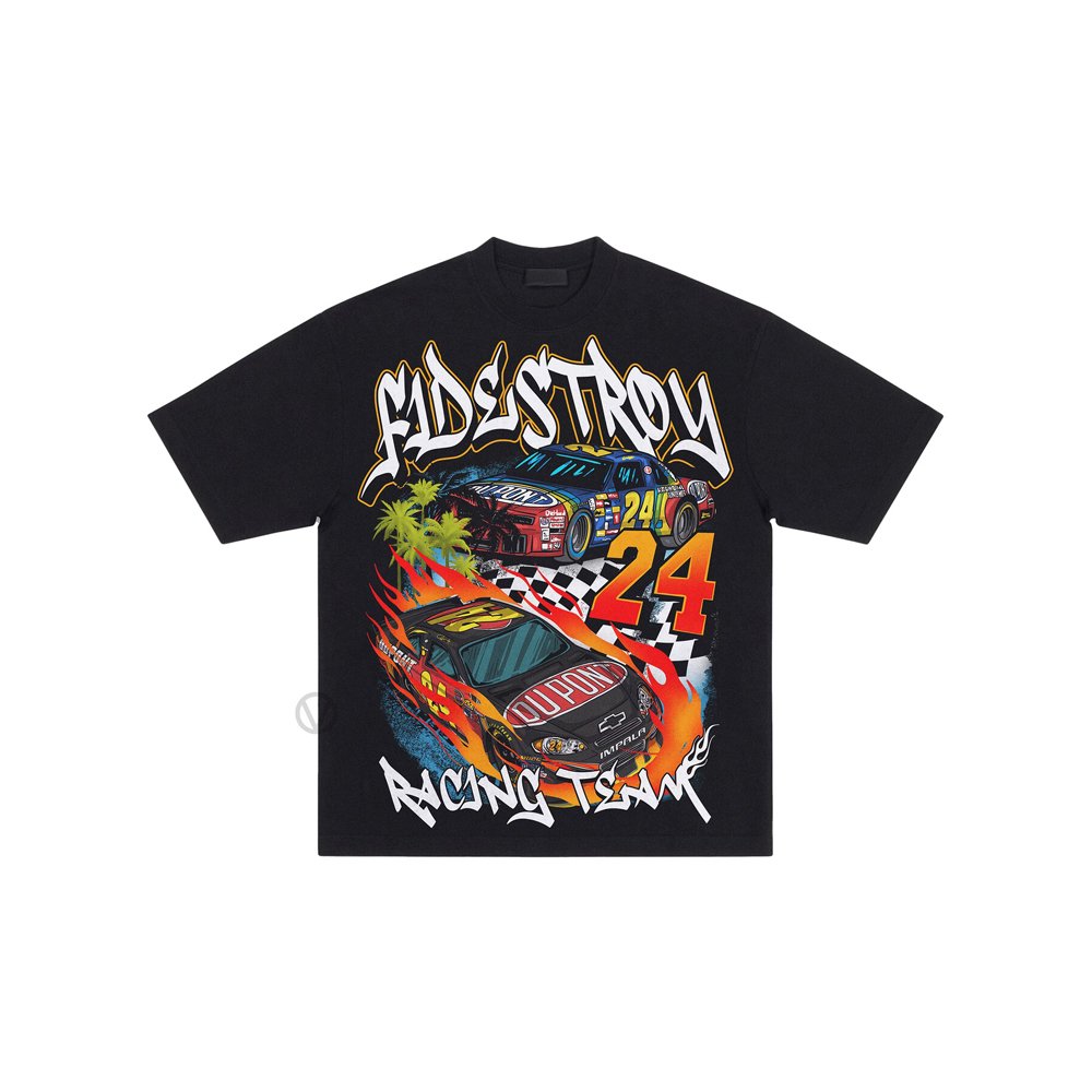 300g Heavy T-shirt Clothes High Street Ins Short Sleeves West Coast Original Loose Men Summer Custom Brand T Shirts for Men