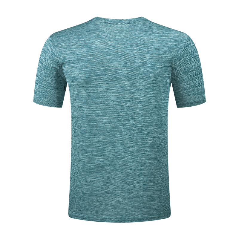 Wholesale Blank Men's T-Shirts High Quality Blue Sportswear Sport Quick Dry T-Shirts For Men